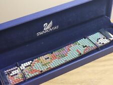 Brazalete envolvente Swarovski multicolor de cuero brillante 850085 - en caja segunda mano  Embacar hacia Argentina