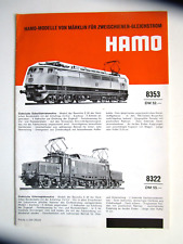 Hamo modelle märklin gebraucht kaufen  Datteln