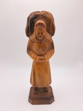 Geschnitzte holzfigur frau gebraucht kaufen  Heidelberg