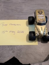 Monster jam gold for sale  ROTHERHAM