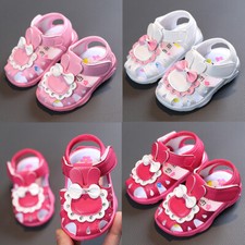 Sandálias de caminhada pré-caminhante planas casuais para bebês recém-nascidos meninas berço sapatos fofos comprar usado  Enviando para Brazil