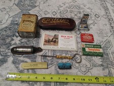 Lot antique advertising for sale  Drums