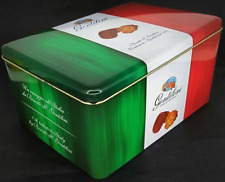 Scatola latta biscotti usato  Italia