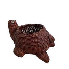 Vintage wicker turtle for sale  Dalton