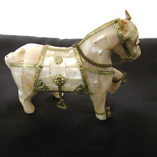 Cheval plaquettes nacre d'occasion  Vif