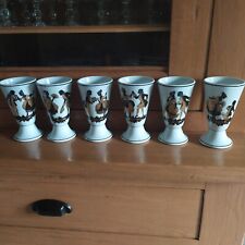 Lot mazagrans porcelaine d'occasion  Châteauneuf-la-Forêt