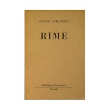 Rime paperback dante usato  Vejano