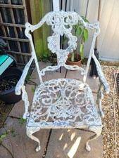 Pair vintage white for sale  RINGWOOD