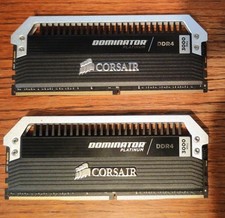 KIT DESKTOP DDR4 DRAM 3000MHz Corsair Dominator Platinum 16GB (2 x 8GB) comprar usado  Enviando para Brazil