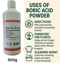 500g boric acid for sale  ILFORD