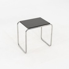 1990s Marcel Breuer para Thonet Laccio mesa lateral aço laminado preto 12+ disponível, usado comprar usado  Enviando para Brazil