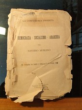 Saverio merlino democrazia usato  Pozzuoli