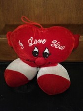 Peluche coeur love d'occasion  Montchanin