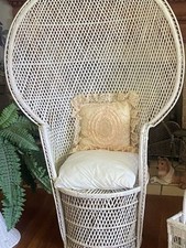Vintage peacock wicker for sale  West Helena