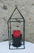 Lanterne métal poser d'occasion  Beaurepaire