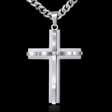 Mens cross pendant for sale  Pine Brook