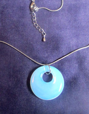 Circular sea opal for sale  WANTAGE