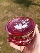 Jolie bonbonnière verre d'occasion  Montargis