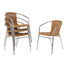 Lot fauteuils aluminium d'occasion  France