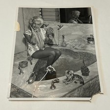 Antiga banheira Jayne Mansfield Hollywood Starlet foto original em forma de coração 8x10 comprar usado  Enviando para Brazil