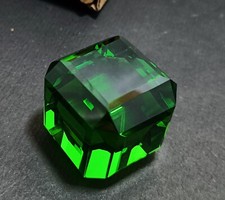 Cubo CORTADO Solto Natural 257,90 Ct Topázio VERDE Brasileiro Certificado EGL A++Pedra Preciosa, usado comprar usado  Enviando para Brazil