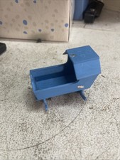 Berço de madeira miniatura para casa de bonecas VINTAGE, usado comprar usado  Enviando para Brazil