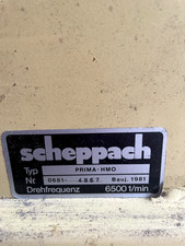 Scheppach planer thicknesser for sale  PULBOROUGH