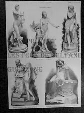 Sculpture allouard godet d'occasion  Beaumont-de-Lomagne