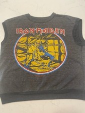 Rara Camisa Muscular 1983 Iron Maiden "Piece of Mind" Tour (Pequena) comprar usado  Enviando para Brazil