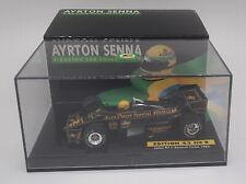 Minichamps 1:43 Senna Racing Car Collection No. 9 Lotus 97 T-Renault Turbo 1985, usado comprar usado  Enviando para Brazil