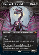 Ebondeath dracolich borderless for sale  Duluth