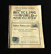  The Bicycling World and Motorcycle Review April 27, 1907 Original ANTIQUE segunda mano  Embacar hacia Argentina