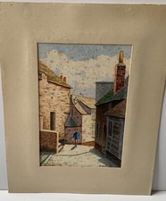 Vintage watercolour painting for sale  MANCHESTER