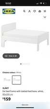 Släktext bed frame for sale  WALSALL