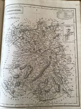 Antique county map for sale  BECCLES