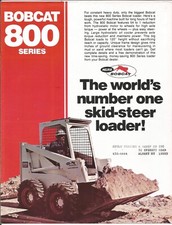 Original bobcat 800 for sale  Lyerly