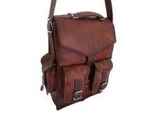Leather backpack bag for sale  Hazleton