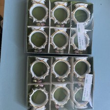 Porzellan serviettenringe rose gebraucht kaufen  Bremen