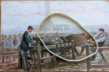 Vintage postcard painting for sale  LEICESTER