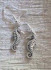 Tibetan silver seahorse for sale  SALISBURY