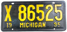 Vintage michigan 1935 for sale  Mundelein