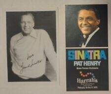 Frank sinatra autographs for sale  Chico