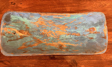 Bandeja zanjadora de madera tallada madera primitiva rústica decoración del hogar 18-22’’ segunda mano  Embacar hacia Mexico