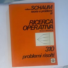 Ricerca operativa 310 usato  Cagliari