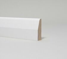 Conjuntos de porta Architrave MDF branco com primer chanfrado 44 x 18 mm comprar usado  Enviando para Brazil