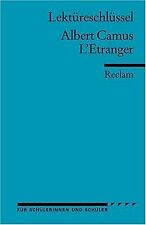 Albert camus etranger gebraucht kaufen  Berlin