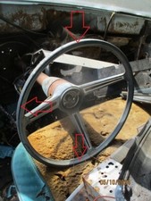 Ambassador AMC 1967 núcleo del volante a restaurar tiene separación de grietas segunda mano  Embacar hacia Mexico
