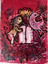 Chagall marc lithographie d'occasion  Bayeux