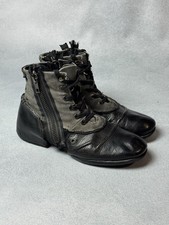 Botas de couro Replay Clutch preto com zíper Avant Garde militares masculinas tamanho 44, EUA 11, usado comprar usado Botas de couro Replay Clutch preto com zíper Avant Garde militares masculinas tamanho 44, EUA 11, usado comprar usado  Enviando para Brazil