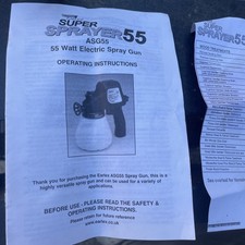 Super sprayer electric for sale  WALTHAM CROSS